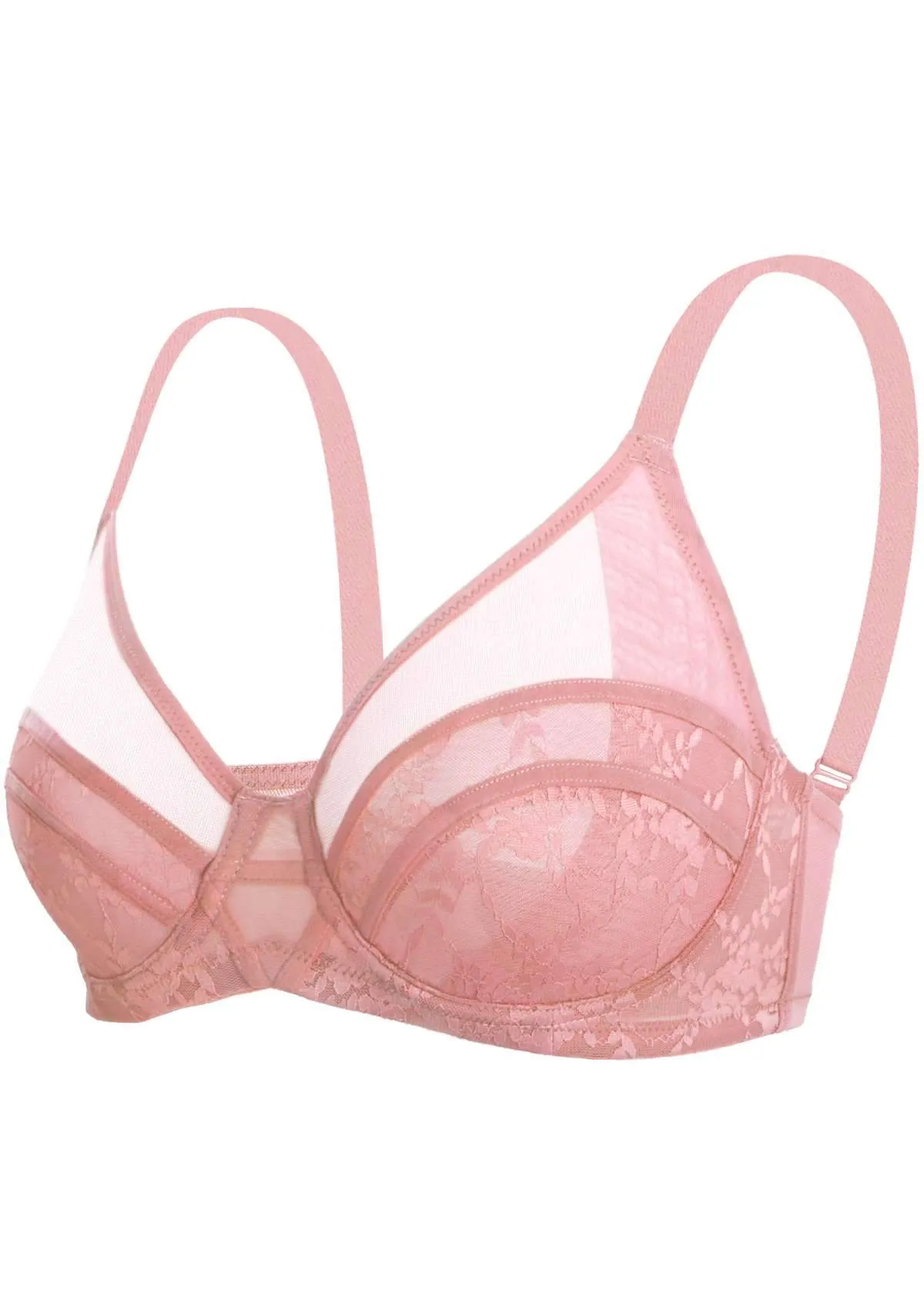 Amour Sheer Lace Unlined Bra