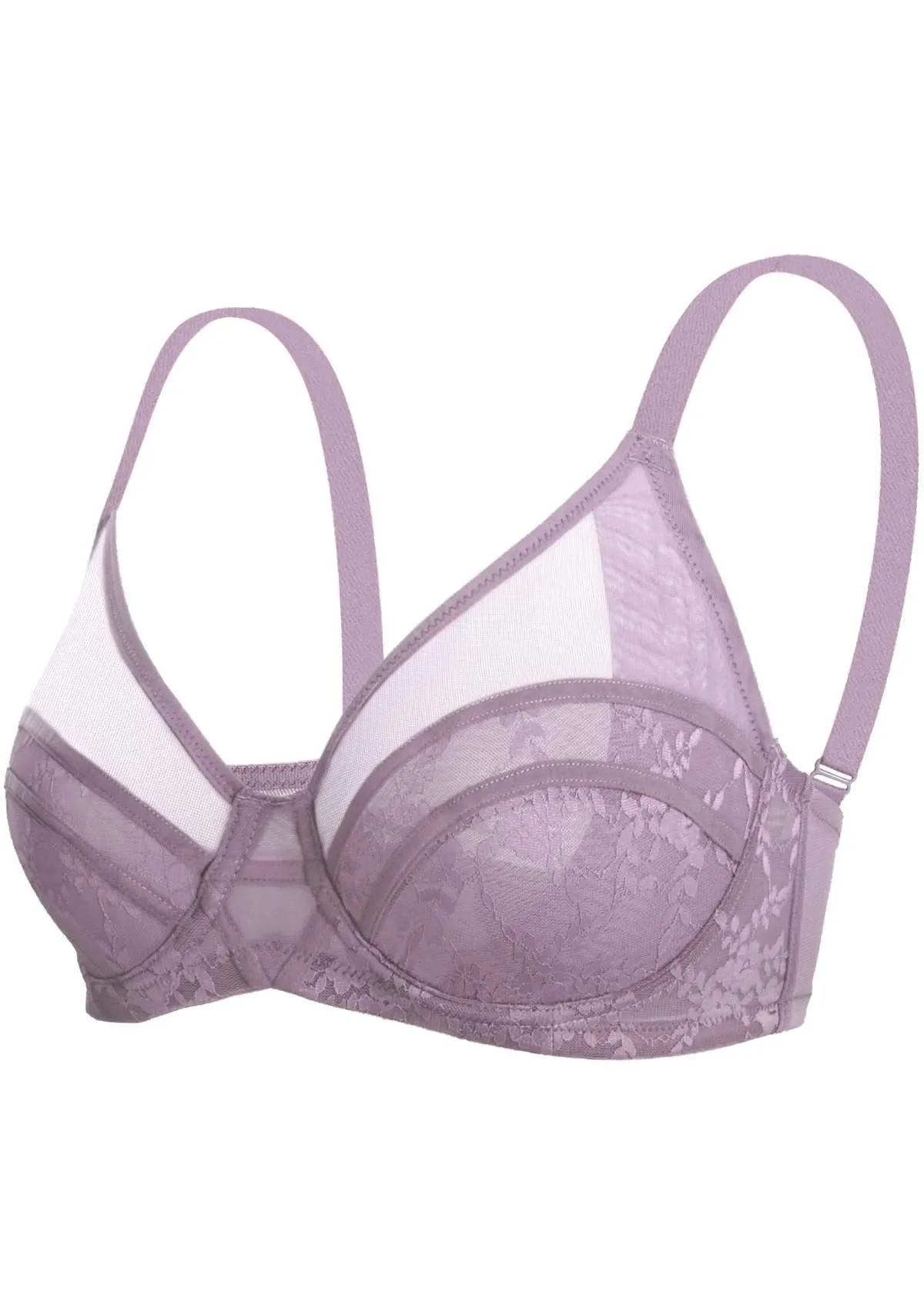 Amour Sheer Lace Unlined Bra