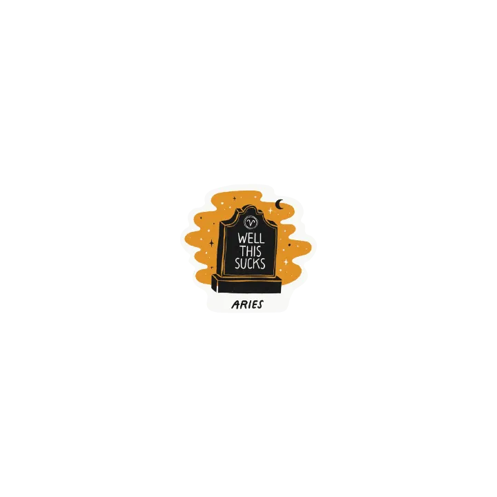 Aries as a Tombstone