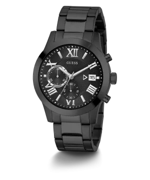 GUESS Mens Black Chronograph Watch