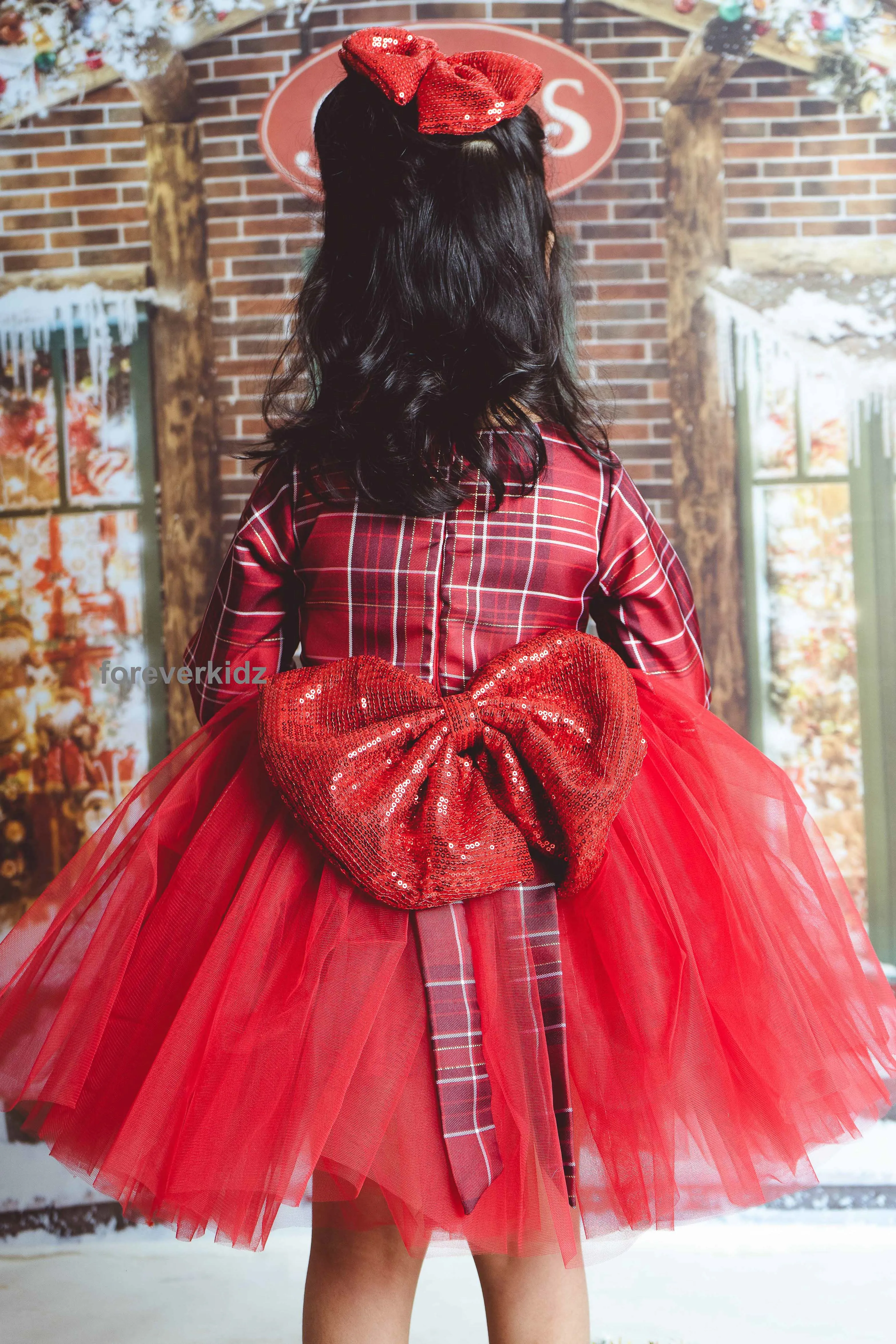 Holiday Plaid Dress