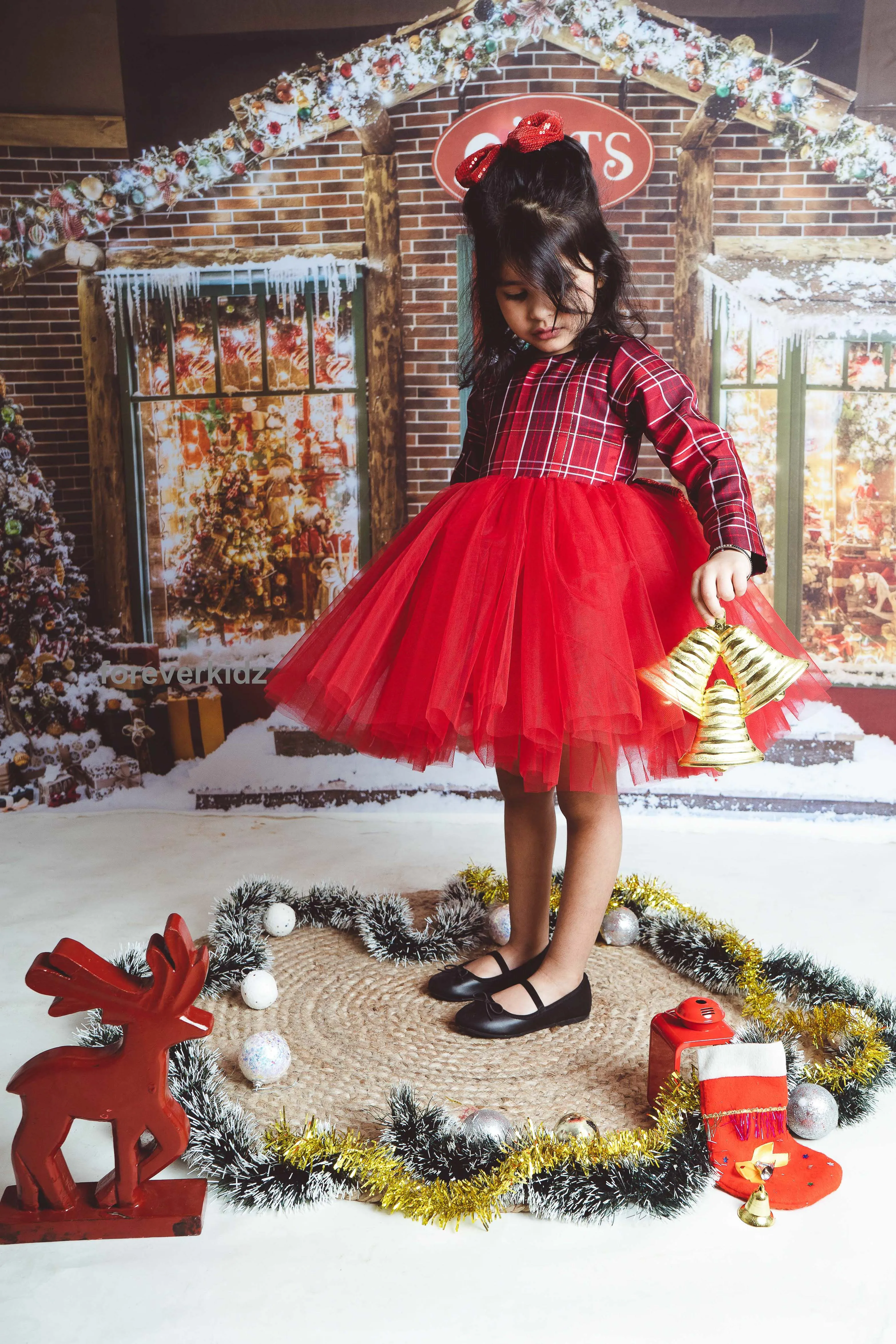 Holiday Plaid Dress