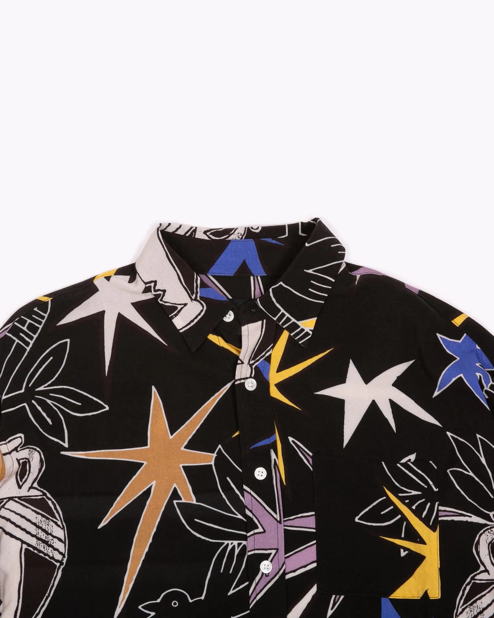 L/S Pattern Shirt - Edd Cox Art