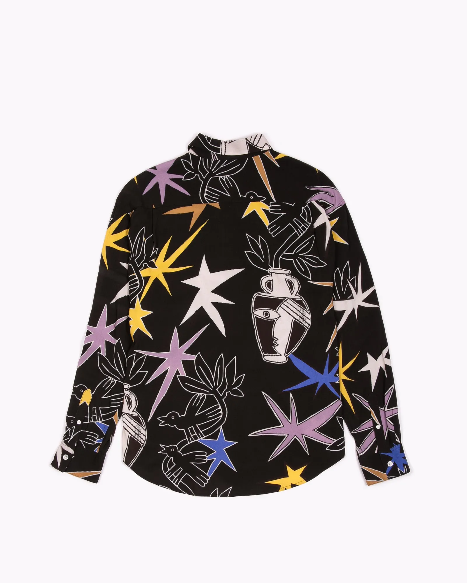 L/S Pattern Shirt - Edd Cox Art