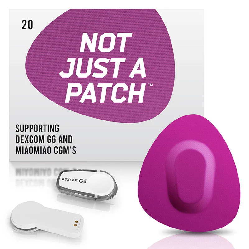 Not Just a Patch Dexcom G6 Adhesive patches - Pack of 20