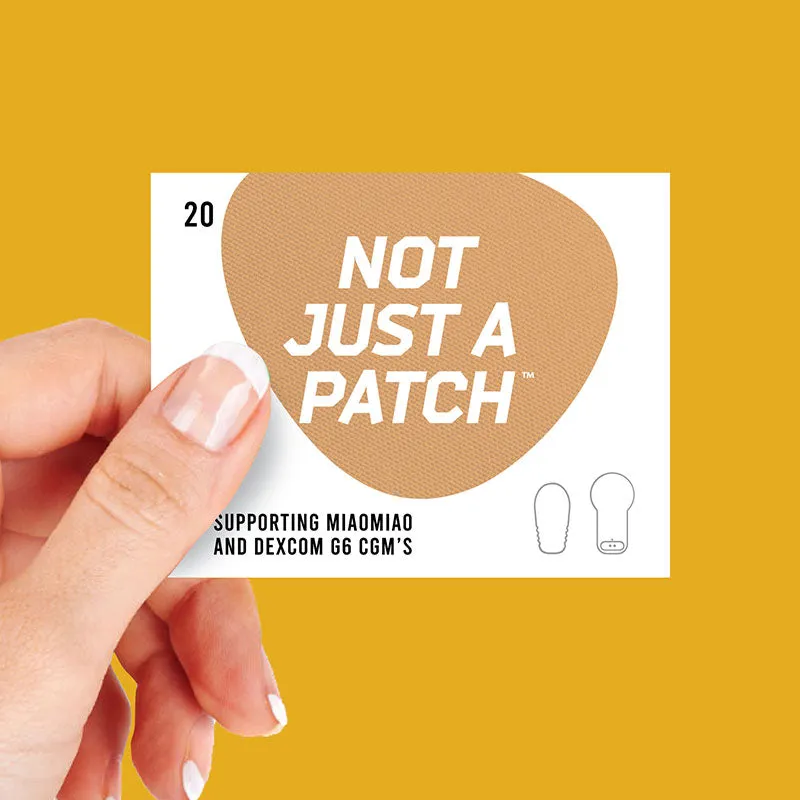 Not Just a Patch Dexcom G6 Adhesive patches - Pack of 20
