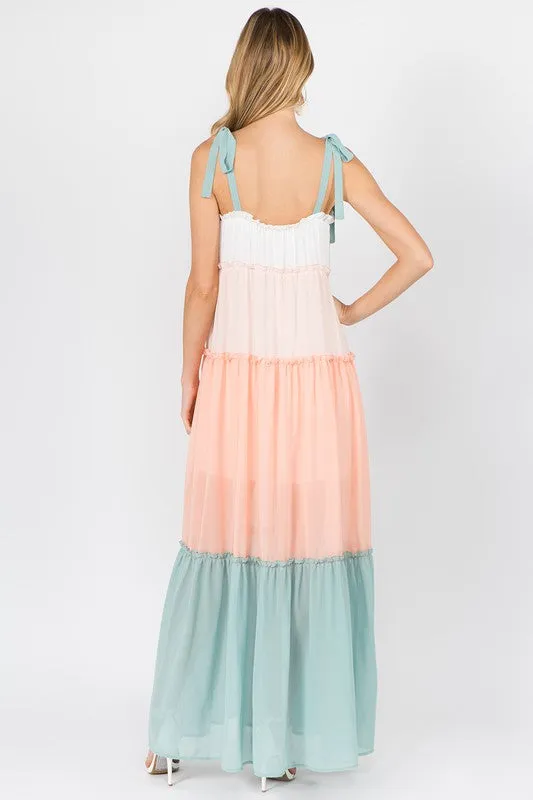 Sheer As I Wander Maxi Dress